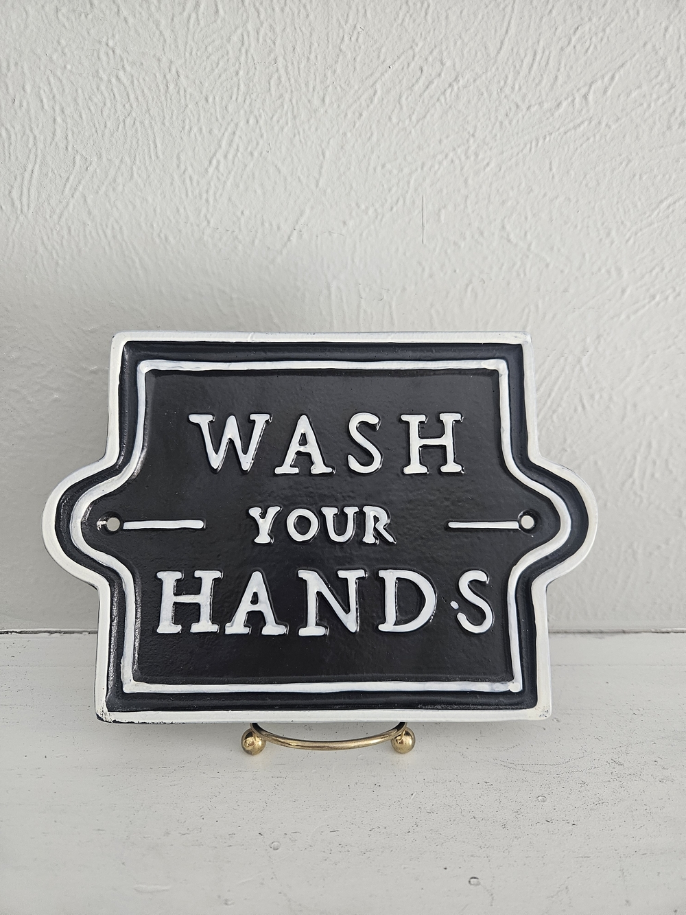 NWOT Hearth & Hand Bathroom/Kitchen Wall Plaque- Wash Your Hands